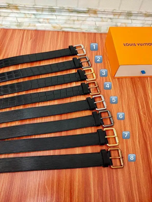 LV Belt 34mmX95-110cm 7D32